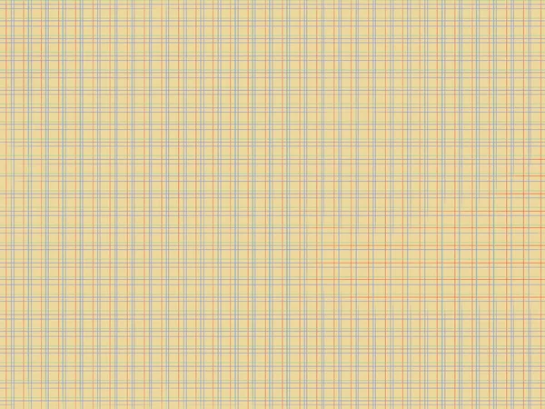 Ein Muster Aus Gitterpapier Auf Orangefarbenem Hintergrund — Stockfoto