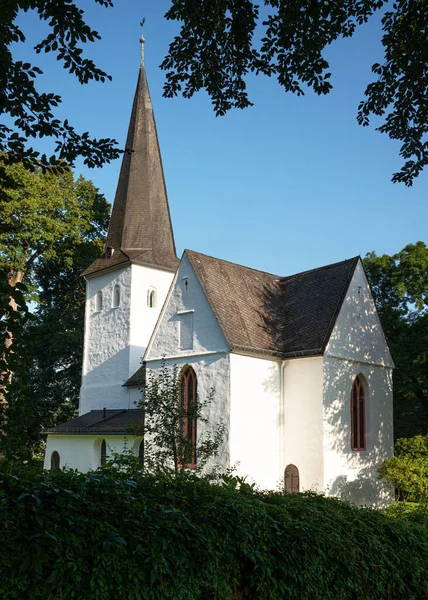 Vertical Shot Church Sunny Day Bergneustadt Germany — Stok fotoğraf