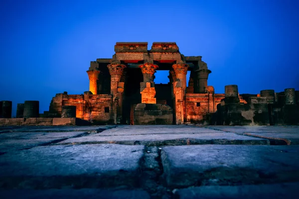 Tempio Kom Ombo Markaz Egitto — Foto Stock