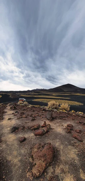 Payunia Volcanic Area Mendoza Argentina — стоковое фото