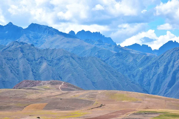 Paesaggio Maras Nella Regione Cusco Nel Sud Del Perù — Foto Stock