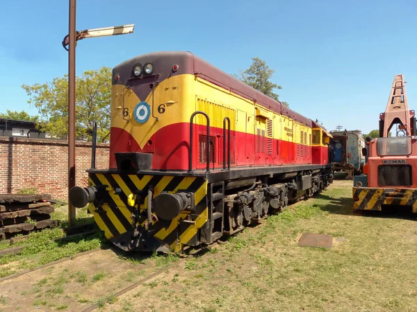 Remedios Escalada Buenos Aires Argentine Nov 2021 Vieille Locomotive Diesel — Photo