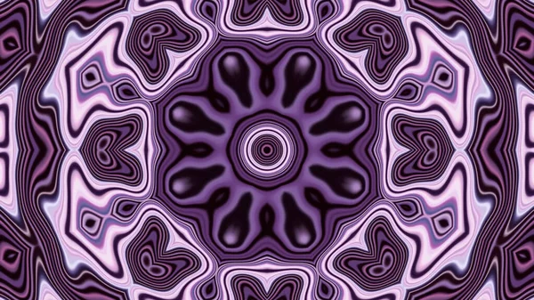 Digital Purple Futuristic Kaleidoscopic Background Wallpapers — Stock Photo, Image