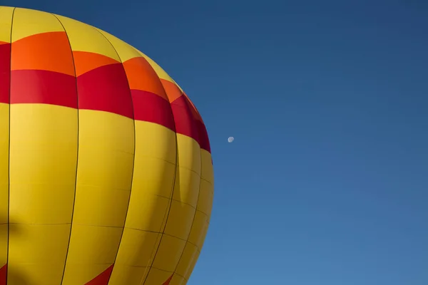 Balloon Lifts Moon — стоковое фото