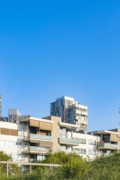 Vue Verticale Appartements Modernes Barcelone Catalogne Espagne — Photo