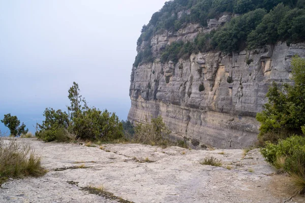 Cliffs Tavertet Town Catalonia — Stock Photo, Image