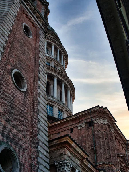 Vertical Shot Basilica San Gaudenzio Novara City Piedmont Italy — Stock fotografie