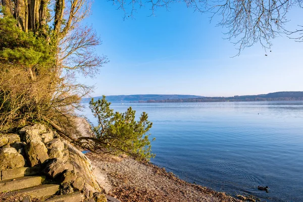 Scenic View Lake Radolfzell Germany — Fotografia de Stock