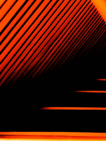 Вертикальний Фон Або Шпалери Коридору Тінями Сонячним Світлом Світяться Підлозі — стокове фото