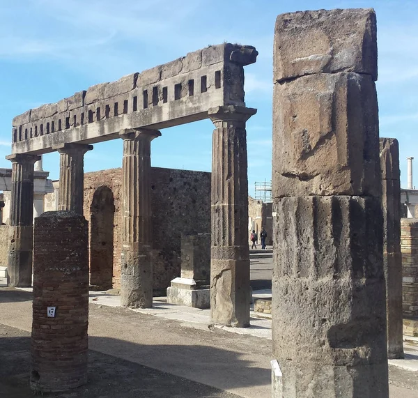 Closeup Shot Details Pompei Basilica Italy — Photo