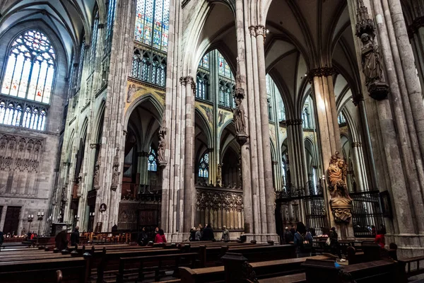 Cologne Duitsland Okt 2019 Het Interieur Van Dom Van Keulen — Stockfoto