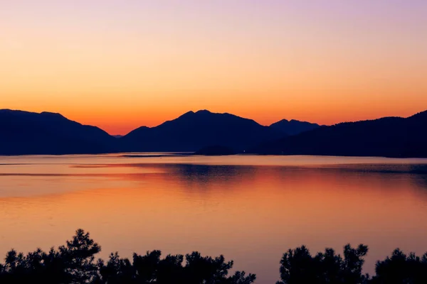 Beautiful Sunrise Coast Marmaris Tur — Foto Stock