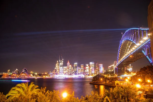 Sydney Harbour Bridge Bradfield Park Milsons Australia — Fotografia de Stock