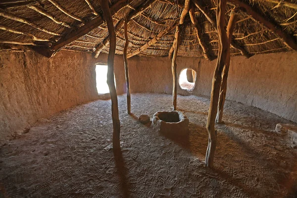 Interior Design Small Hut Atacama Desert Chile — Stock Photo, Image