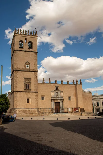 Cathedral John Baptist Badajoz Spain — Photo