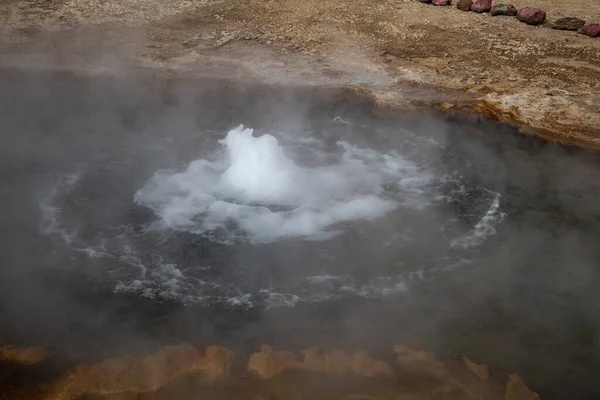 Steaming Hot Springs Atacama Desert Chile South America — Stock Fotó