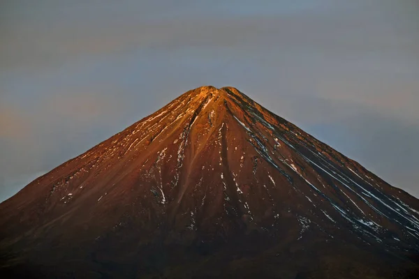Una Vista Panorámica Volcán Zona Del Desierto Atacama Norte Chile — Foto de Stock