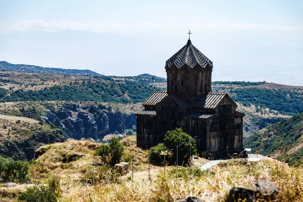 Beautiful View Church Amberd Hill Armenia — Fotografia de Stock