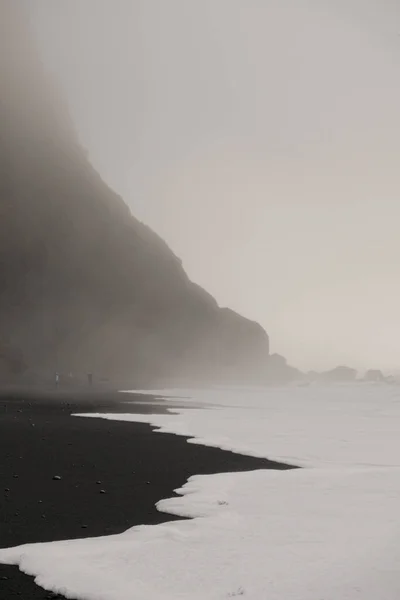 Natural View Beautiful Coast Reynisfjara Iceland — Stockfoto