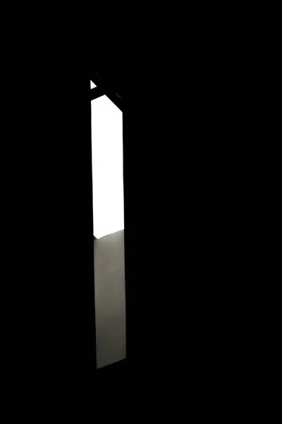 Vertical Background Wallpaper Open Door Darkness Rays Lights — Photo
