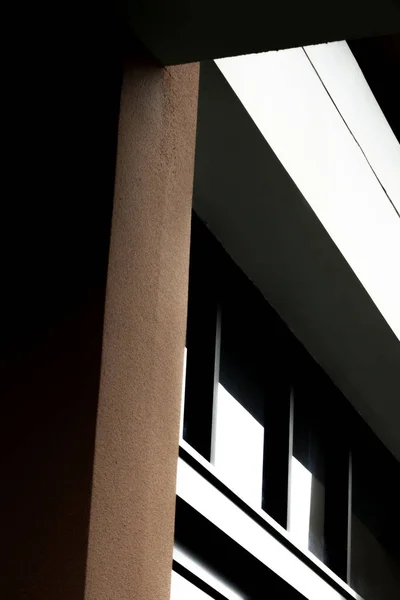 Architectural Detail Building Glass Windows — Stock Photo, Image