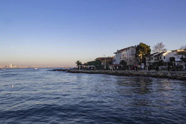 Scenic View Burgaz Island Sea Marmara Turkey — Stock fotografie