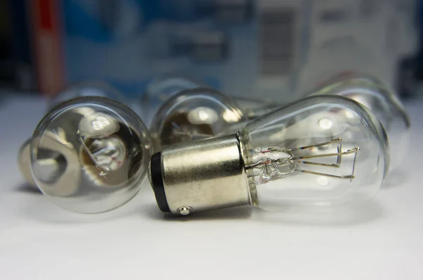 Various Halogen Lamps Automotive Use — Stock Photo, Image