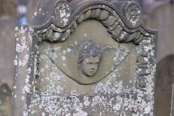 Old Headstone Cemetery Halifax Canada — Foto de Stock