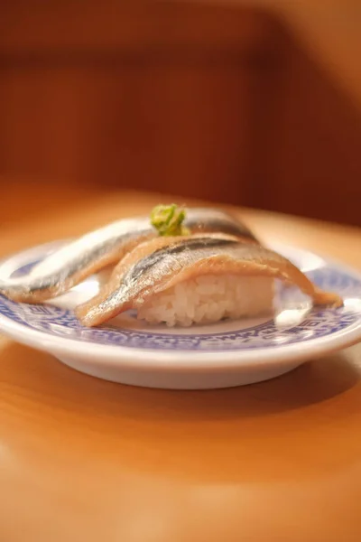 Vertical Closeup Shot Rice Fish — Stok fotoğraf