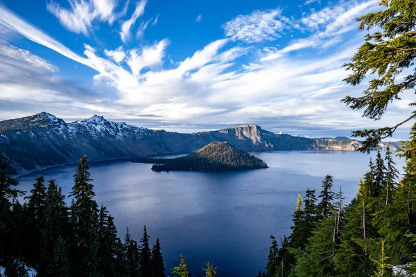 Scenic View Crater Lake National Park Southern Oregon Usa — Φωτογραφία Αρχείου