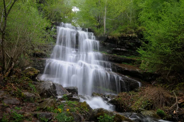 Tupavica Waterfall Stara Planina Mountain Village Dojkinci Serbia — Fotografia de Stock