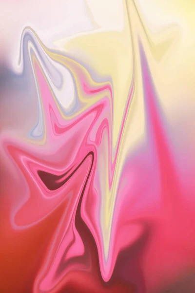 水彩画一种带有粉红色调抽象线条的垂直水彩画 — 图库照片
