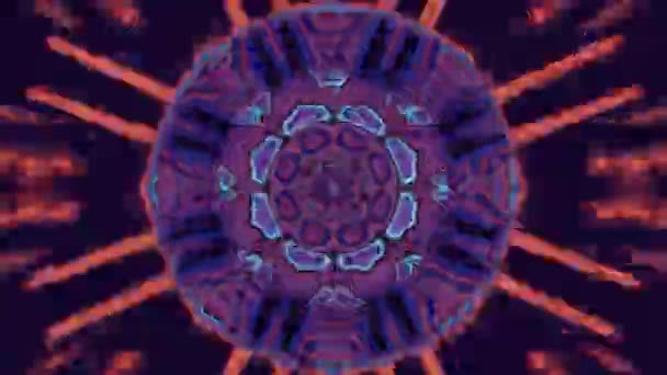 运动中的催眠抽象背景 — 图库视频影像