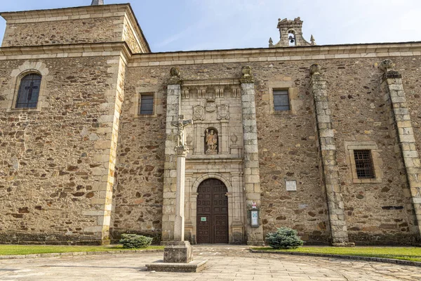 Klasztor San Miguel Duenas Żeński Klasztor Rejonie Bierzo Koło Ponferrady — Zdjęcie stockowe