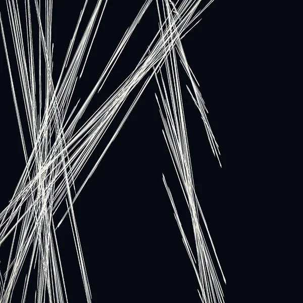 Illustration Tangled White Vertical Lines Black Background — Stok fotoğraf