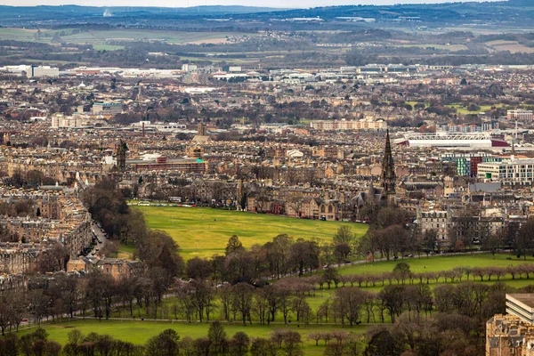 Αστικό Τοπίο Του Εδιμβούργου Στη Σκωτία Ηνωμένο Βασίλειο — Φωτογραφία Αρχείου