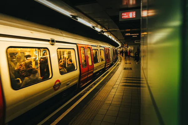 Londres Reino Unido Fevereiro 2020 Uma Foto Close Liverpool Street — Fotografia de Stock