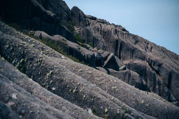 Красивий Вид Пейзаж Скелястими Горами — стокове фото