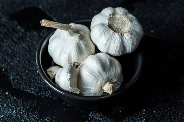 Closeup Shot Whole Garlics — Photo