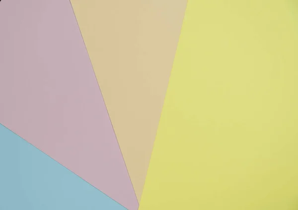 Pastel Colored Paper Background Space Text — 스톡 사진