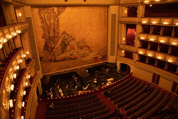 Vienna Austria Oct 2021 Interior Famous Vienna State Opera — Stock Photo, Image