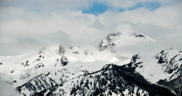 怀俄明州的雪山 大蒂顿国家公园 — 图库照片