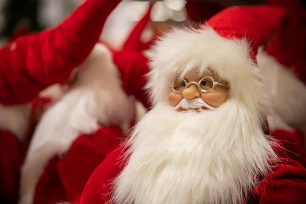 Close Santa Claus Doll — Stock Photo, Image