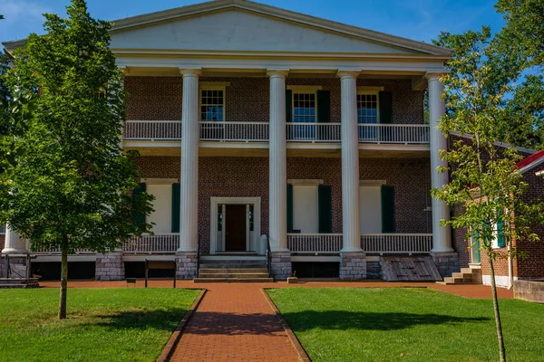 View Hermitage Nashville Tennessee Home President Andrew Jackson — Zdjęcie stockowe