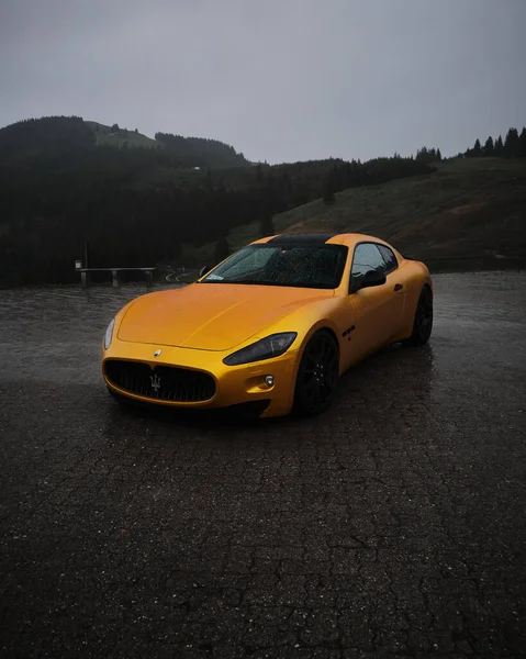 Bern Suíça Maio 2020 Uma Foto Panorâmica Carro Maserati Grand — Fotografia de Stock