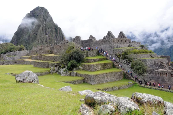 Peru Daki Nka Antik Kenti Machu Picchu — Stok fotoğraf