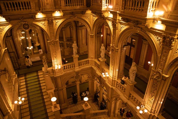 Vienn Oostenrijk Okt 2021 Een Interieur Van Beroemde Weense Staatsopera — Stockfoto