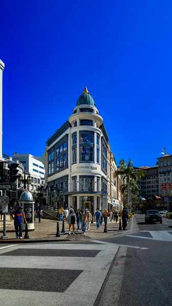 Hills United States Nov 2021 Vertical Shot Rodeo Drive Beverly — 스톡 사진