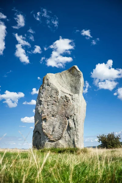 Вертикальний Постріл Каменю Стояв Леклюзі — стокове фото