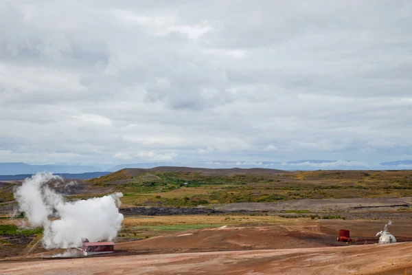 아이슬란드 발전소 — 스톡 사진